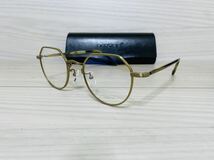 OLIVER PEOPLES オリバーピープルズ 眼鏡フレーム OV1216TD 5039 OP43-T★スクエア ブロンズ メタルフレーム 未使用 美品_画像2