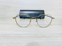 OLIVER PEOPLES オリバーピープルズ 眼鏡フレーム OV1216TD 5039 OP43-T★スクエア ブロンズ メタルフレーム 未使用 美品_画像1