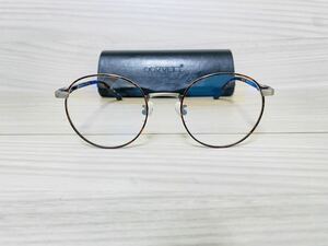 OLIVER PEOPLES オリバーピープルズ 眼鏡フレーム OV5988 5007 Chessman★ラウンド ボストン シルバー 鼈甲柄 未使用 美品