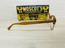 MOSCOT モスコット★レムトッシュ★メガネフレーム★LEMTOSH-MAC★人気 定番 伊達眼鏡 ボストン ウェリントン 未使用 美品_画像4