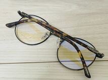 OLIVER PEOPLES オリバーピープルズ 眼鏡フレーム OV5988 5007 Chessman★ボストン シルバー 鼈甲柄 未使用 美品★_画像8