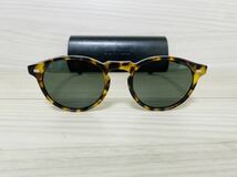 OLIVER PEOPLES オリバーピープルズ サングラス OV5217S 1011P1★Gregory Peck Sun★ウェリントン 鼈甲柄 未使用 美品 _画像1