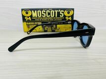 MOSCOT★モスコット サングラス★FRITZ★伊達眼鏡 スクエア ウェリントン カラーレンズ 黒縁★未使用 美品★_画像4