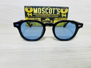 MOSCOT モスコット★レムトッシュ★サングラス★LEMTOSH★黒縁 人気 定番 伊達眼鏡 ボストン ウェリントン 未使用 美品