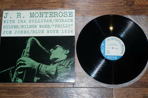 J.R. Monterose モンテローズ ブルーノート BLP-1536 LP レコード 中古 並品 傷少な目 【 Wilbur War Horace Silver サックス JAZZ