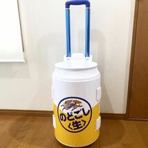 【非売品・新品・未使用】 キリン　のどごし生　クーラーボックス　9L　俺たちのクーラー缶 キャスター付き ノベルティグッズ KIRIN ビール_画像2