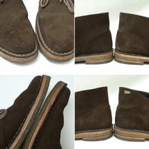 ★CLARKS ORIGINALS/クラークスオリジナルズ デザートブーツ 8/メンズ26cm相当/ダークブラウン/スエード/クレープソール/13292&0843000149_画像7