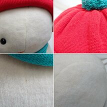 ◆当時物 シナダ 雪だるまちゃん 特大ぬいぐるみ 全高約60.5cm/人形/80年代/昭和レトロ&0000000776_画像8