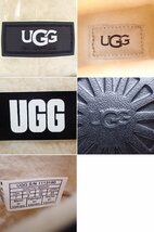 ★未使用 UGG/アグ クラシッククリアミニ レインブーツ 7/レディース24cm/ナチュラル×ブラック/防水/防寒/1113190/外箱付き&1884400013_画像6