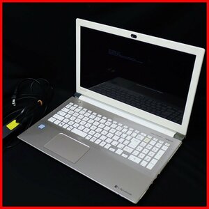 ★東芝 dynabook T45/GGSI PT45GGS-SEI3/サテンゴールド/Win10Home/Core i3 8130U 2.2GHz/HDD1TB/メモリ4GB/15.6型/ジャンク品&1929500015