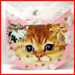 ★未開封 PAUL&JOE/ポールアンドジョー メイクアップコレクション 2023/猫型BOX/コスメ/化粧品/外箱・外袋付き&0897104772