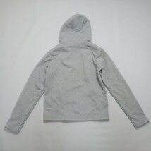 □DESCENTE/デサント オルテライン ウィンドシールド ソフトシェルジャケット メンズM/グレー/ストレッチ/裏起毛/パーカー&1932300056_画像2