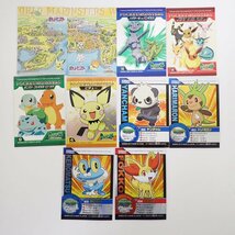 ★一部美品 ポケモン シール・カード 計173枚セット/ポケモンキッズ アドバンス/初代/ダイヤ/パール/XY/地図カード/大量/まとめ&1368300082_画像7