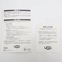 ★UGG/アグ MCKAY/マッケイ ムートンブーツ レディース24.0cm/ブラック/羊革/スエード/アンクル/1012358/外箱付き&1903800027_画像8