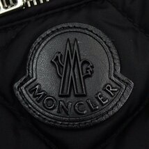 ★MONCLER/モンクレール ROY ダウンベスト 1/メンズM相当/ブラック/ナイロン100％/キルティング/ハンガー付き&1911400059_画像5