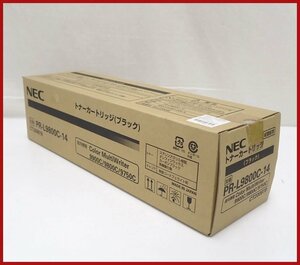 ◆未開封 NEC トナーカートリッジ PR-L9800C-14/ブラック/Color MultiWriter 9900C/9800C/9750C対応/外箱付き&0000003121