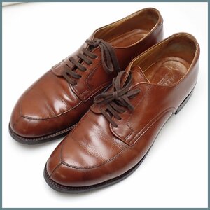 ★ALDEN/オールデン 549 Vチップ レザーシューズ 6B/D/メンズ24.0cm相当/ブラウン/モディファイドラスト/旧ロゴ/革靴/紳士靴&0843000146