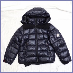 ★MONCLER/モンクレール 男の子用 ダウンジャケット 128cm/ブラック/フード着脱可/キッズ/子供服/若干難あり&1577905723