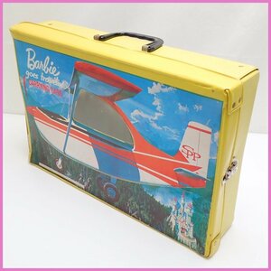 ★Mattel/マテル Barbie/バービー Goes Travelin' キャリングケース 1965年/ドールケース/当時物/ヴィンテージ&1209200084