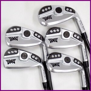 ★PXG 0311P GEN5 アイアン 5本セット #7～9・W・G/GRAPHITE DESIGN RAUNE i75S/フレックスS/PURE grips/ゴルフクラブ&1859800037