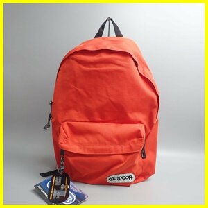 ★未使用 OUTDOOR PRODUCTS/アウトドアプロダクツ 452U クラシック デイパック オレンジ/ナイロン100%/リュックサック&1895700234