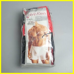 ★未使用 Calvin Klein/カルバンクライン ボクサーブリーフ 4枚組 メンズM/コットン100%/下着/パンツ/インナーウェア&1895700274