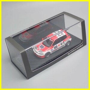 ★美品 イグニッションモデル 1/43ミニカー 出光 モーション 無限 シビック #100 1993 JTC EG6/0451/ケース付き&1331705085