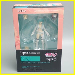 ★未開封 マックスファクトリー figma 250 レーシングミク2014 EV MIRAI ver. フィギュア/彩色済み/初音ミクGTプロジェクト&1925800120