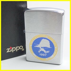 ★未使用 Zippo/ジッポー 読売テレビ 鳥人間コンテスト 1997 オイルライター/付属品有り/喫煙グッズ/1996年製/ヴィンテージ&1903200050