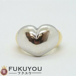 PIAGET/ Piaget K18 YG/WG yellow × white gold Heart te The Yinling g#52 11 number 10.2g