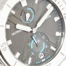 ULYSSE NARDIN/ユリス・ナルダン 1183-170LE-3/90-ANT ダイバーX アンタルティカ 44mm 世界限定300本 自動巻き ラバーベルト 腕時計_画像6