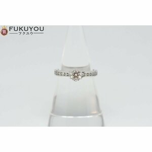 Tiffany & Co./ティファニー Pt950 ソリテールリング ダイヤモンド 0.44ct/H/VS2/EXCELLENT プラチナリング 10.5号 指輪