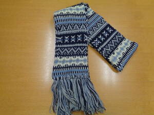 ハイランド 2000　HIGHLAND 2000　632 SCARF NAVY マフラー