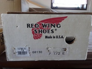 ●９０年代　 REDWING アイリッシュセッター 刺繍羽タグ 8130 US7.5Eワイズ●●