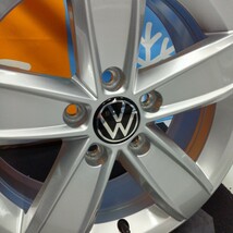 希少☆美品★　VW　フォルクスワーゲン　T-ROC 純正　Corvara　目立つ傷無し★ホイールのみ４本☆ウインターオプション品 Tロック T-ロック_画像4