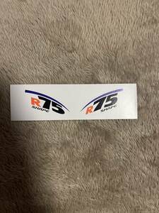 Arai RX7X ステッカー R75 MotoGP JSB 非売品 新品 未使用 シールド シール 