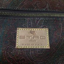 ER1101-7-4 ETRO Milano ボストンバッグ ハンドバッグ エトロ ペイズリー キズ有 N.0950201 50×24×23cm 120サイズ_画像7