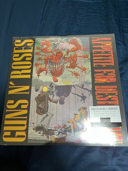 《FC限定3,000》GUNS N' ROSES appetite for destruction ガンズ アペタイト　発禁ジャケ