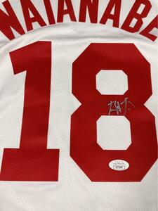 JSA 認定書　ネッツ　渡邊雄太　 直筆サイン 漢字 ユニフォーム 　NBA　NETS　YUTA WATANABE　signed jersey