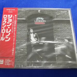 ジョン・レノン CD「ロックン・ロール」赤帯 (旧規格 廃盤商品 消費税表示)　未開封 (新品) 型番：CP32-5452