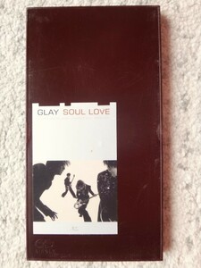 a【 GLAY / SOUL　LOVE 】8cmCD CDは４枚まで送料１９８円