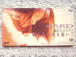 a【 ZARD / 眠れない夜を抱いて 】8cmCD CDは４枚まで送料１９８円