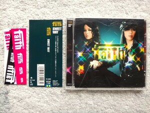 D【 フェイス faith / SWEET WAY 】CDは４枚まで送料１９８円
