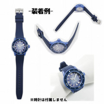 BLANCPAIN×Swatch　ブランパン×スウォッチ　対応ラバーベルト(B03B)_画像3