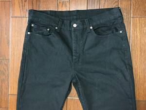 リーバイス Ｌｅｖｉ’ｓ ５１４ ｗ３６ ストレッチ パンツ 黒 ブラック ジッパーフライ