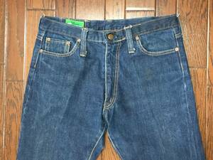 kaktasCACTUS Vintage джинсы 84 индиго Denim брюки молния fly распорка ji- хлеб 