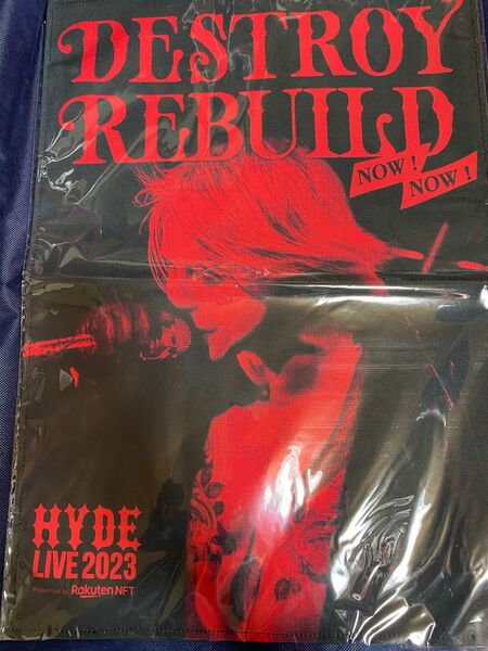 HYGACHA hyde ガチャ　ファブリックポスター