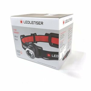 【１円スタート】【新品未開封】 LED LENSER レッドレンザー LEDヘッドライト USB充電式 本体 明かり ヘッドランプ 軽量 コンパクト H8R