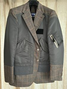 JUNYA WATANABE COMME des GARCONS MAN（ジュンヤワタナベ コムデギャルソン マン） 2020FW CARUSO（カルーゾ） MA-1 再構築ジャケット M