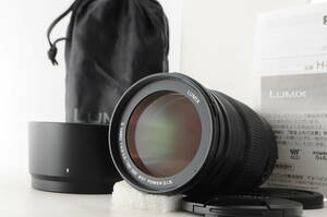 ★新品級★ Panasonic LUMIX G VARIO 100-300mm F4-5.6 Ⅱ POWER O.I.SMEGA O.I.S. H-FSA100300 ★新品級の綺麗な外観・光学系! 完動品!